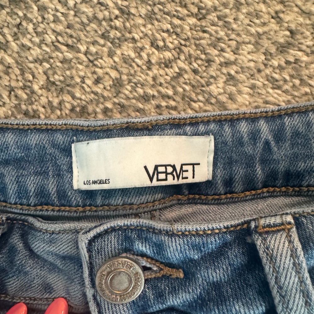 Vervet split hem jeans - Picture 2 of 5